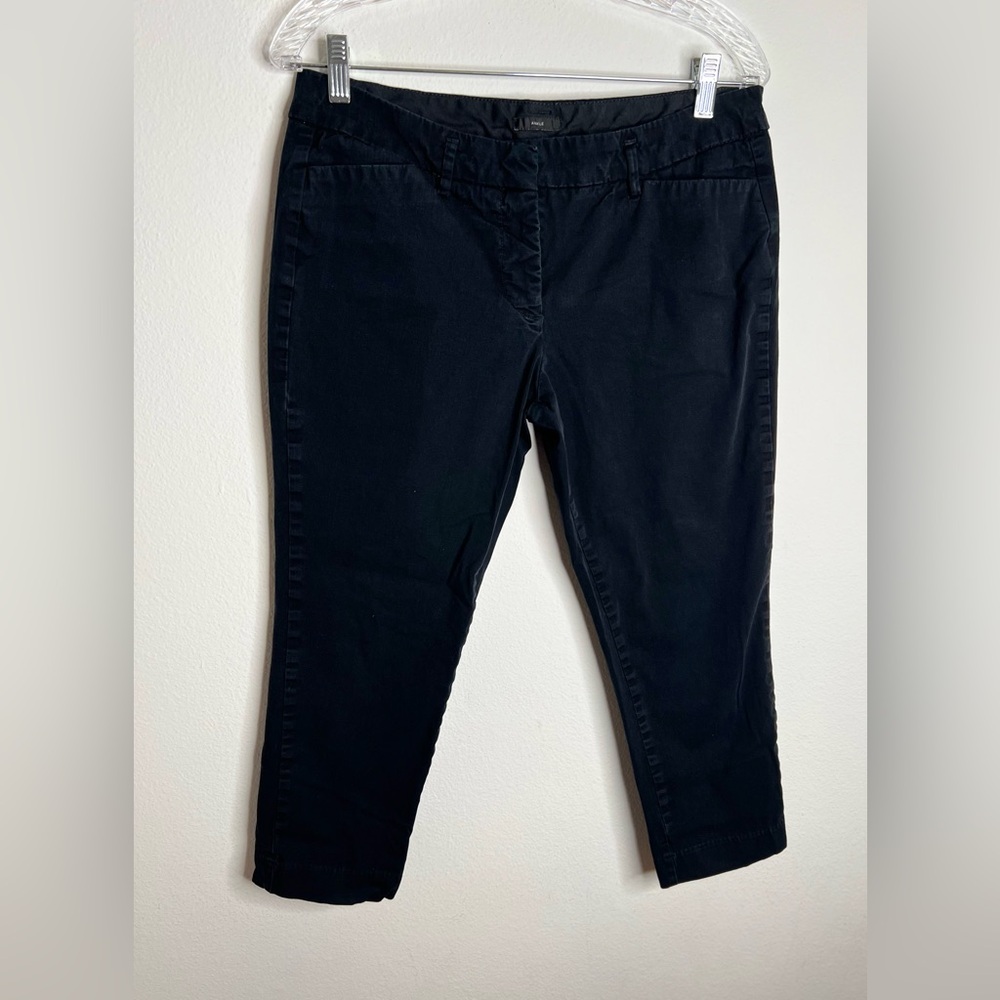 Women's Worthington Ankle Chino Pants Dark Blue Size 8P